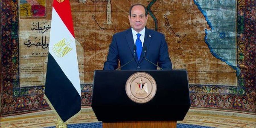 السيسي: شيدنا بنية أساسية عصرية وأقمنا مدنًا جديدة للقضاء على العشوائيات