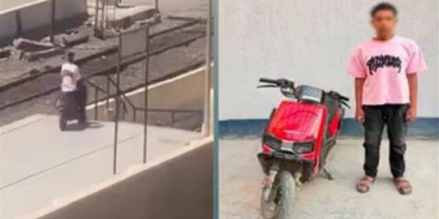 استعراض على رصيف محطة قطار ينتهي بضبط طالب بالغربية، فيديو متداول يكشف الواقعة