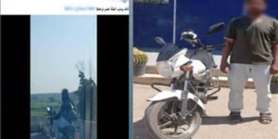 حركات استعراضية على الطريق تنتهي بضبط سائق دراجة نارية بالشرقية