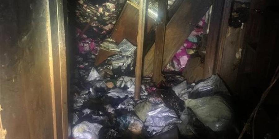 لحظة إنقاذ تحولت إلى مأساة، مصرع صاحب محل تنجيد اختناقا أثناء محاولته إخماد حريق بحلوان