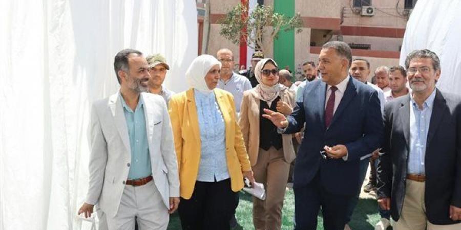 محافظ القليوبية يفتتح فرع مركز معلومات الشبكات الأرضية بمدينة الخانكة