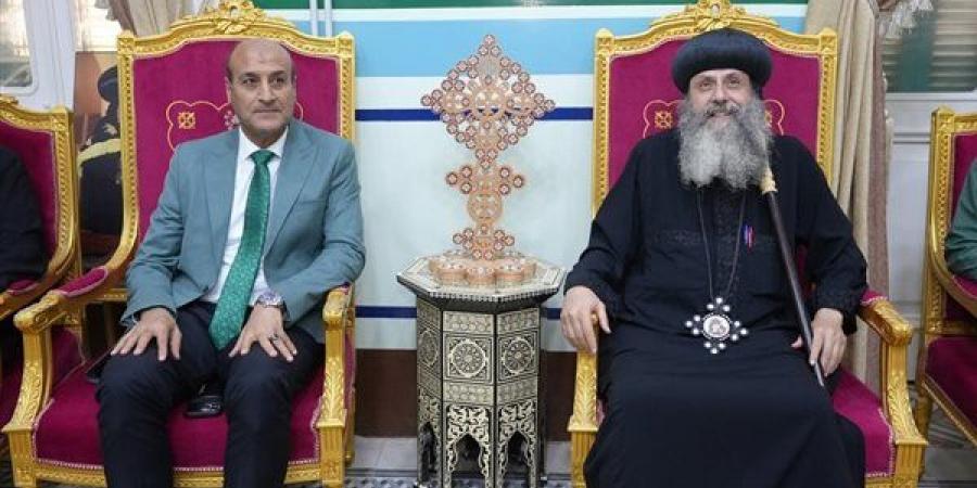 محافظ أسيوط يتفقد دير المحرق بجبل قسقام بالقوصية، ويؤكد تنمية مسار رحلة العائلة المقدسة