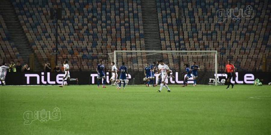 الدوري المصري، نتيجة مباراة الزمالك وأبوقير للأسمدة بعد مرور 30 دقيقة (صور)