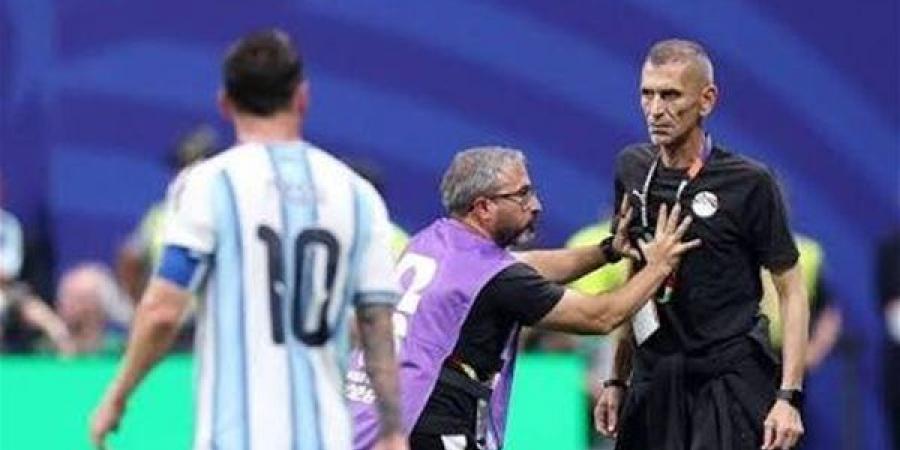 بسبب عقوبة الفيفا، غياب سعفان الصغير عن إحماء حراس الفراعنة أمام أنجولا